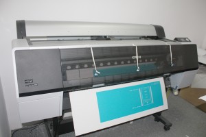 Large format digital proofing machine